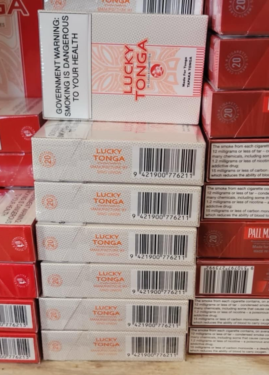 Lucky Tonga White Cigarettes
