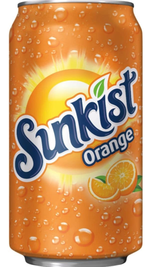 Sunkist Orange can each