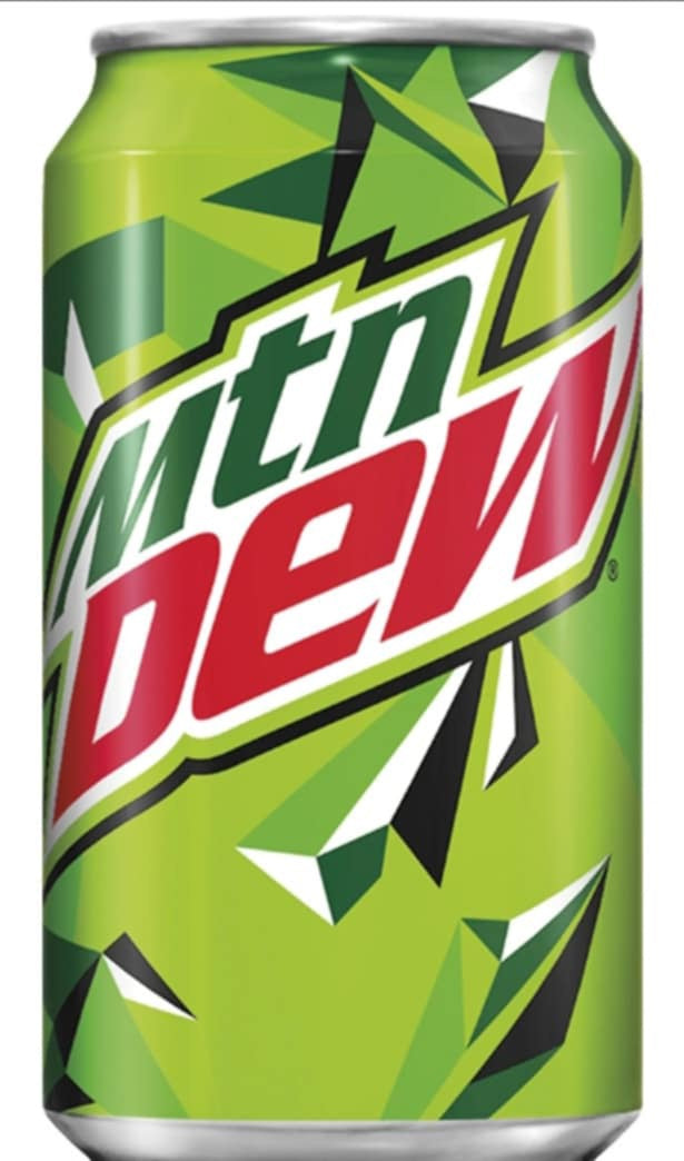 Mountain Dew can each