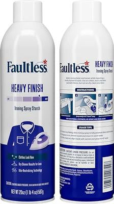 Faultless Heavy Finish Ironing Spray Starch