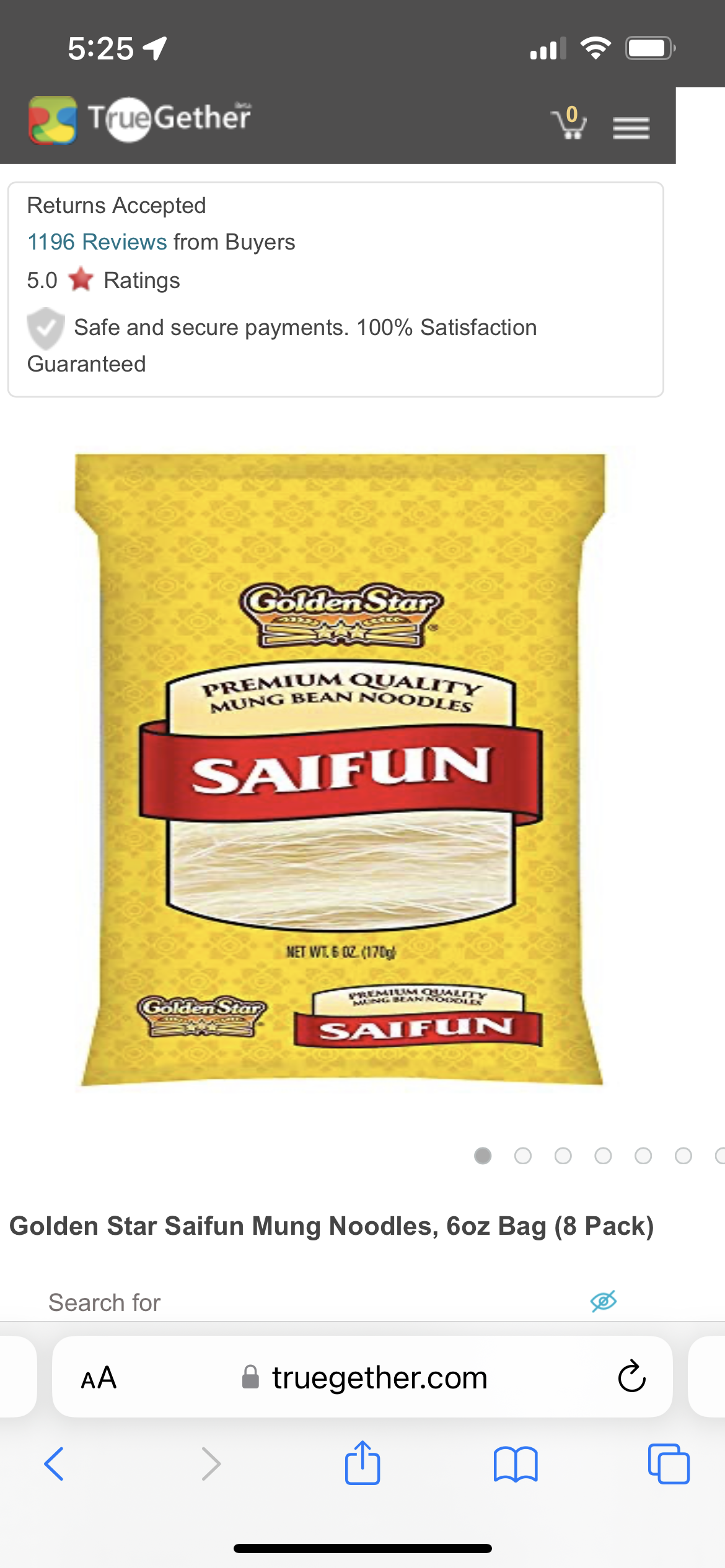 Golden Star Saifun (veimaseli )