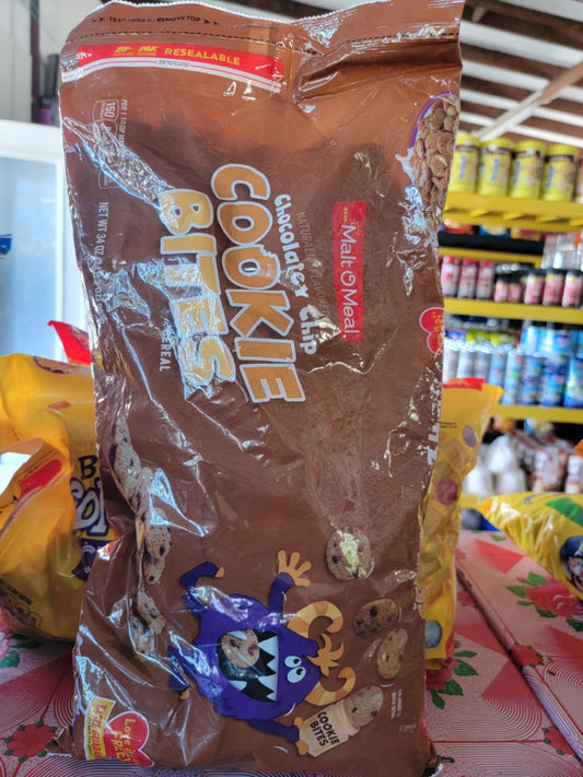 Chocolate Chip Cookie Bite Cereal 34 oz