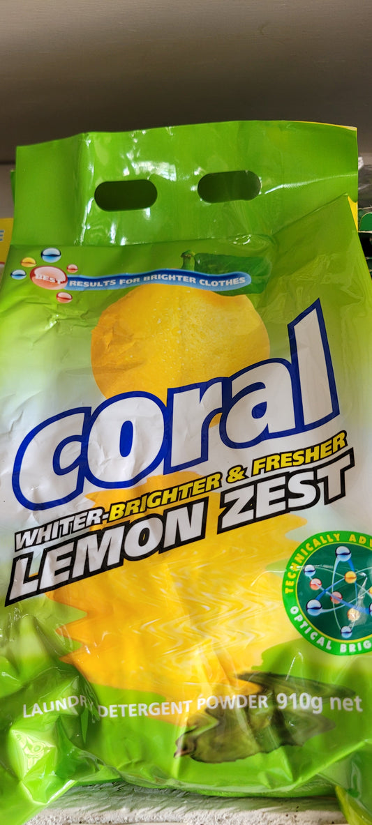 Coral (Laundry Powder) lemon zest