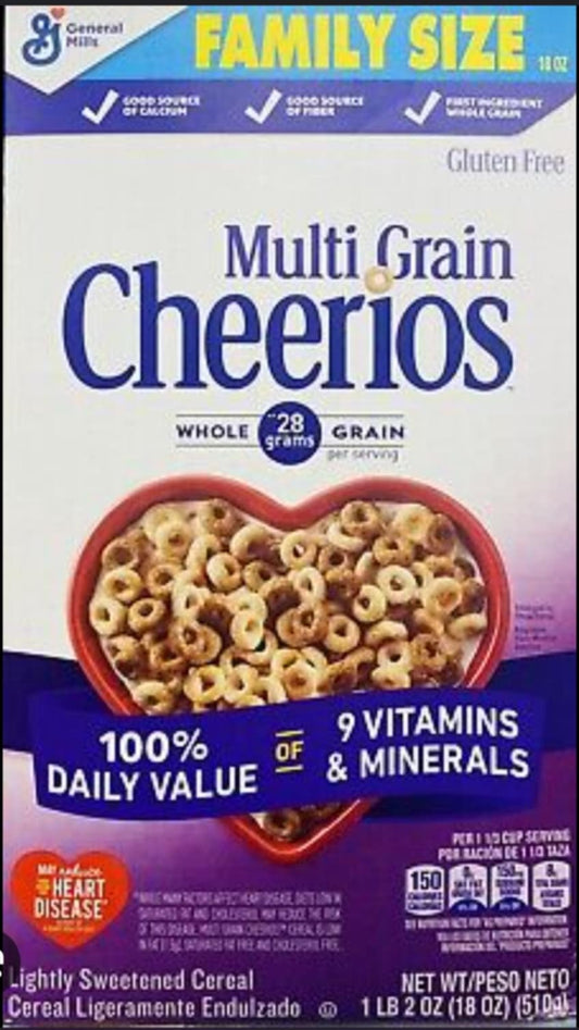 Cheerios Multi Grain Cereal