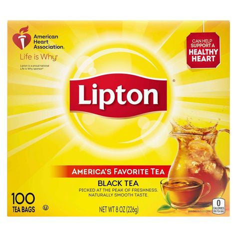 Lipton Tea (black tea) 100 teabag