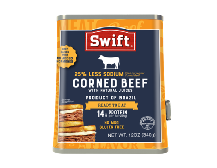 Swift Corned beef 25% less sodium