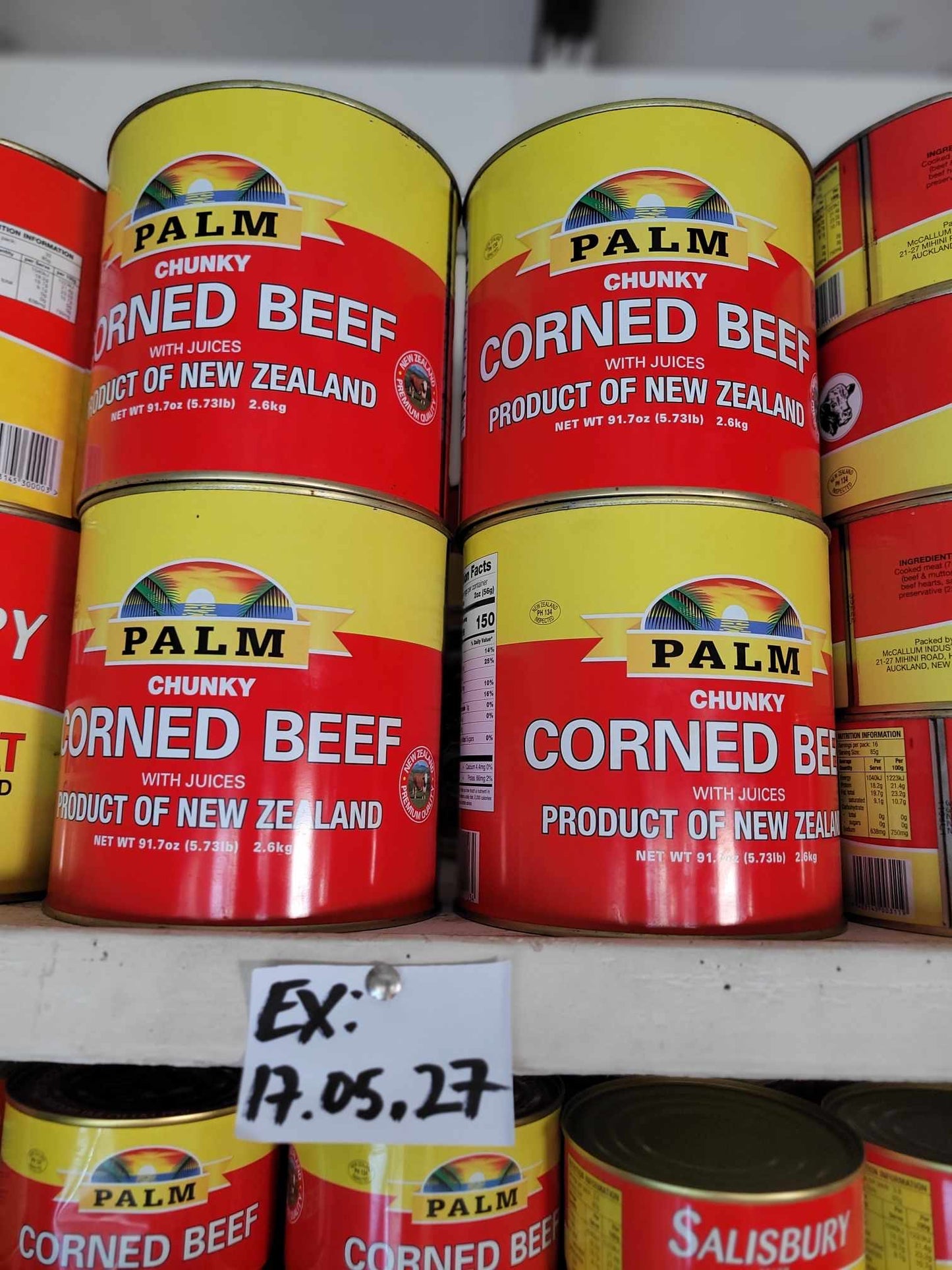 Palm Corned Beef 5.73lb