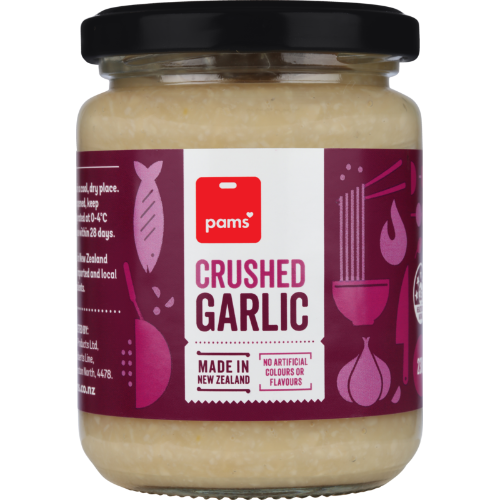Pam’s Crushed Garlic