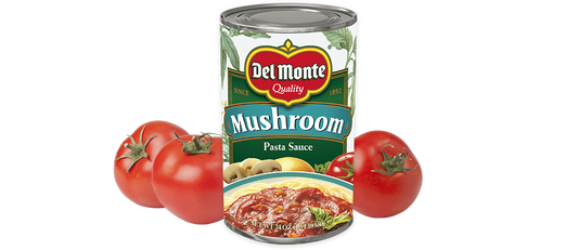 Del monte Mushroom pasta sauce