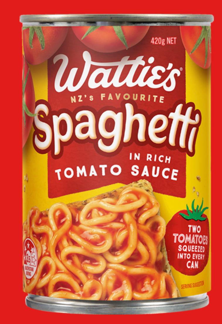 Wattie’s Spagetti tomato sauce 420g