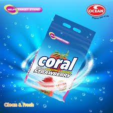 Coral Strawberry Laundry detergent (omo)