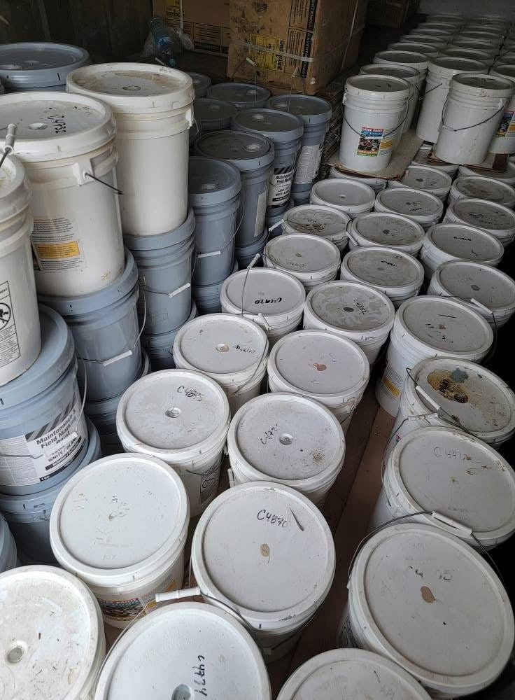 Vali hinehine (white paint)