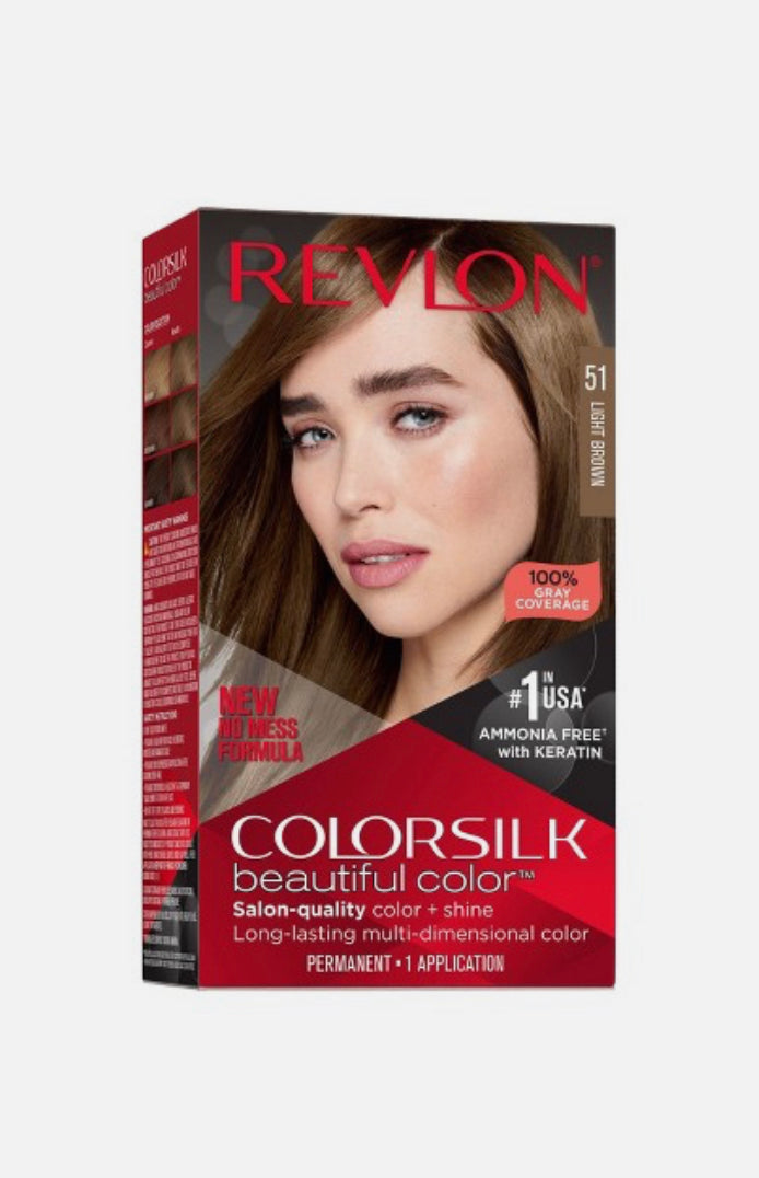 Revlon light brown (hair color)