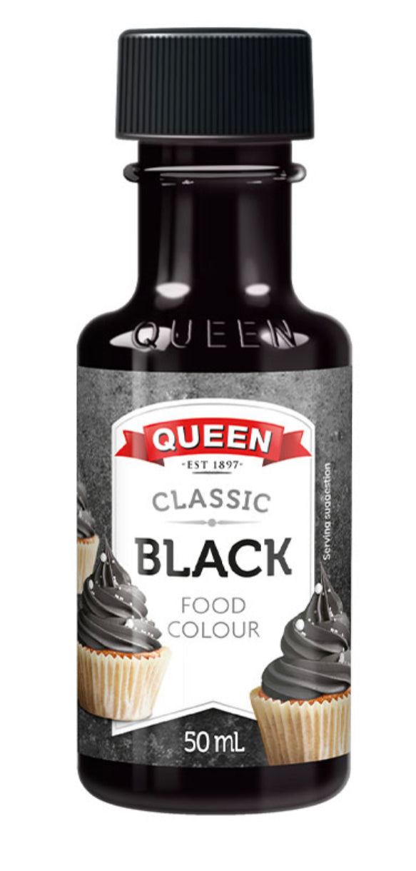 Queen Coloring food Black