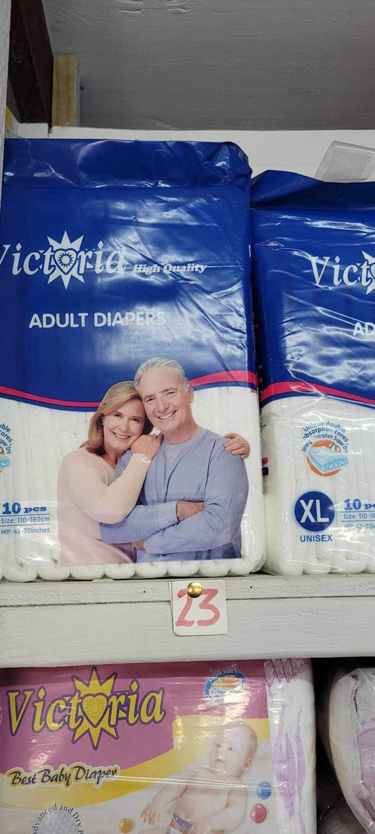 Victoria Adult Diaper XL (10 count inside)