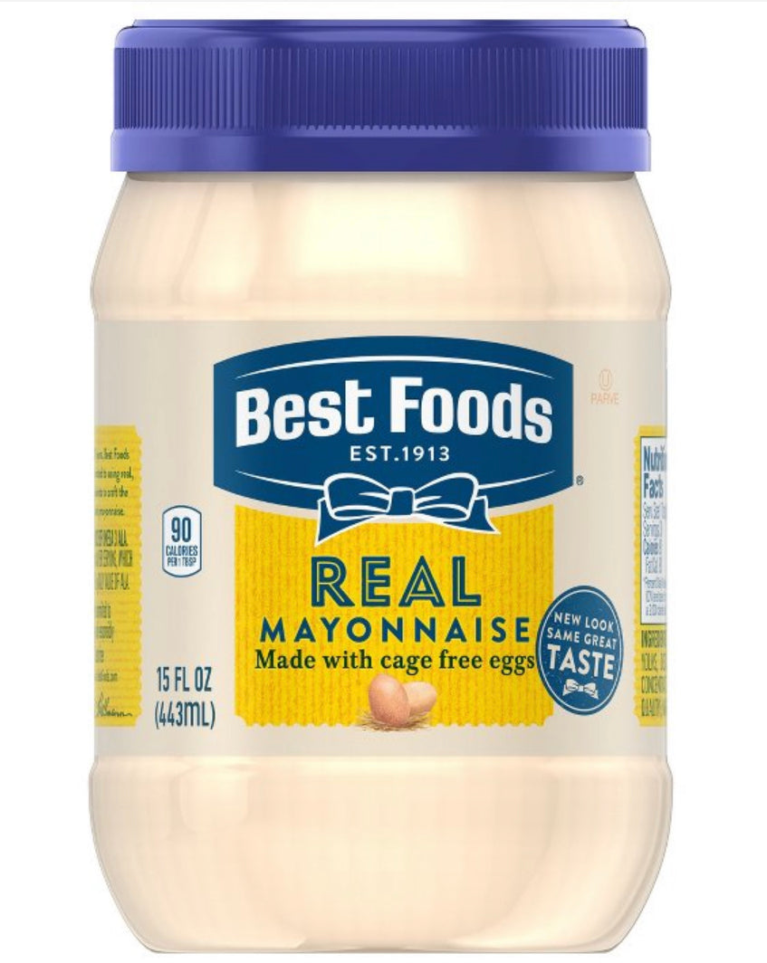 Best Food Real Mayonaise made with cage free eggs