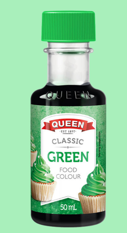 Queen food coloring Green