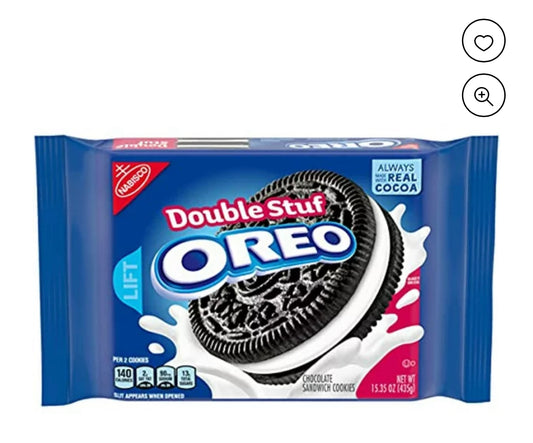 Oreo double Stuff
