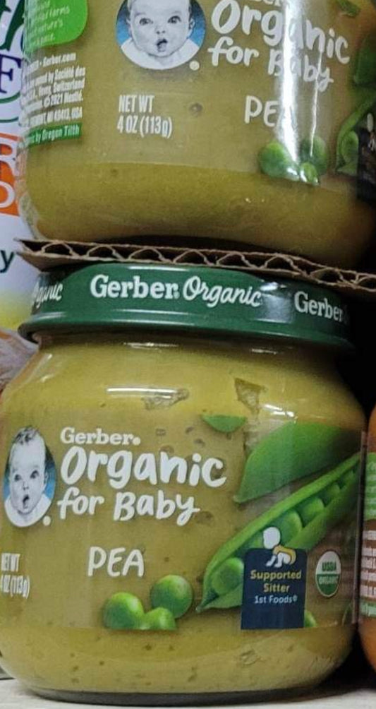 Gerber Pea baby food