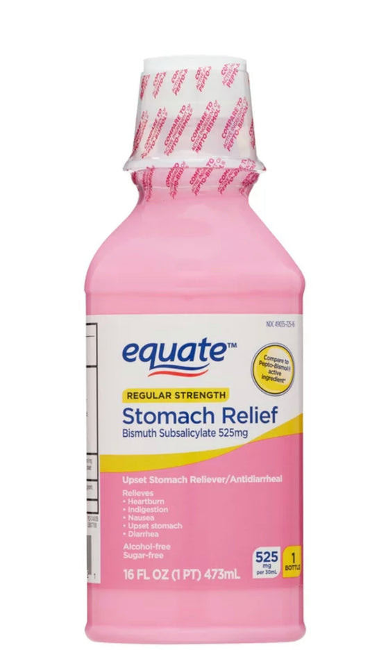 Equate Stomach Relief medicine