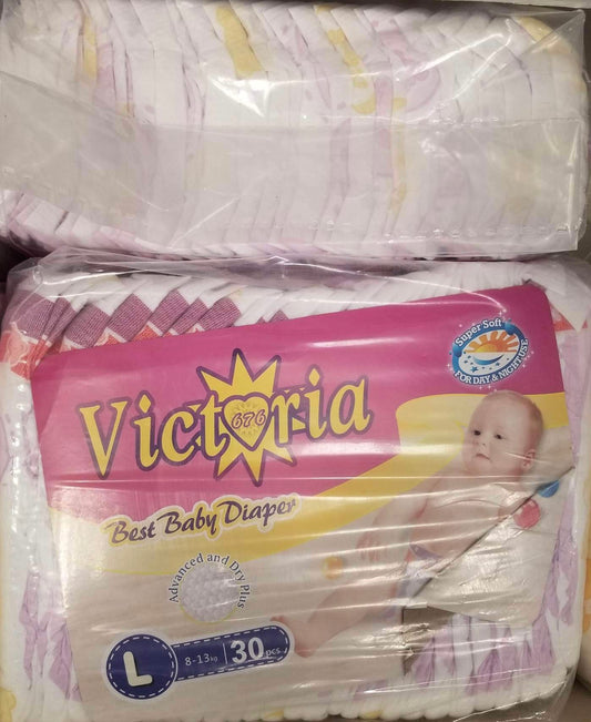 Victoria Baby Diaper(8-13kg) Large 30 pcs