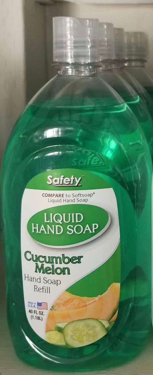 Safety Hand Soap (cucumber melon)