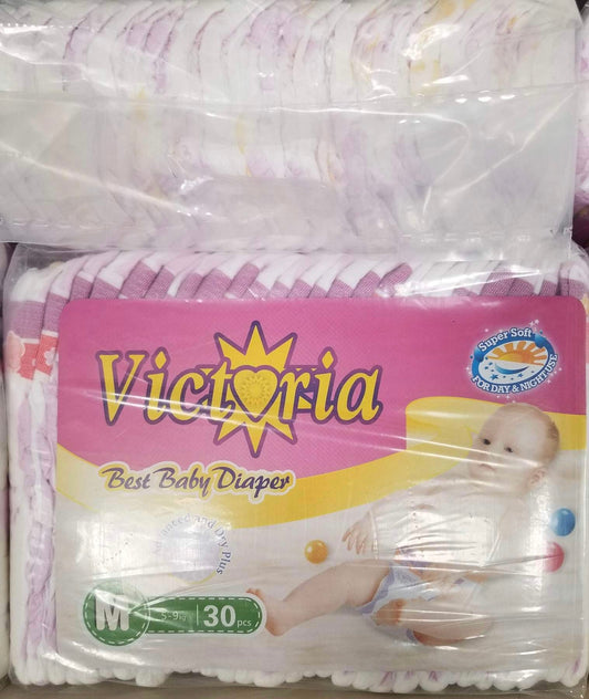 Victoria Medium Diaper-30pcs
