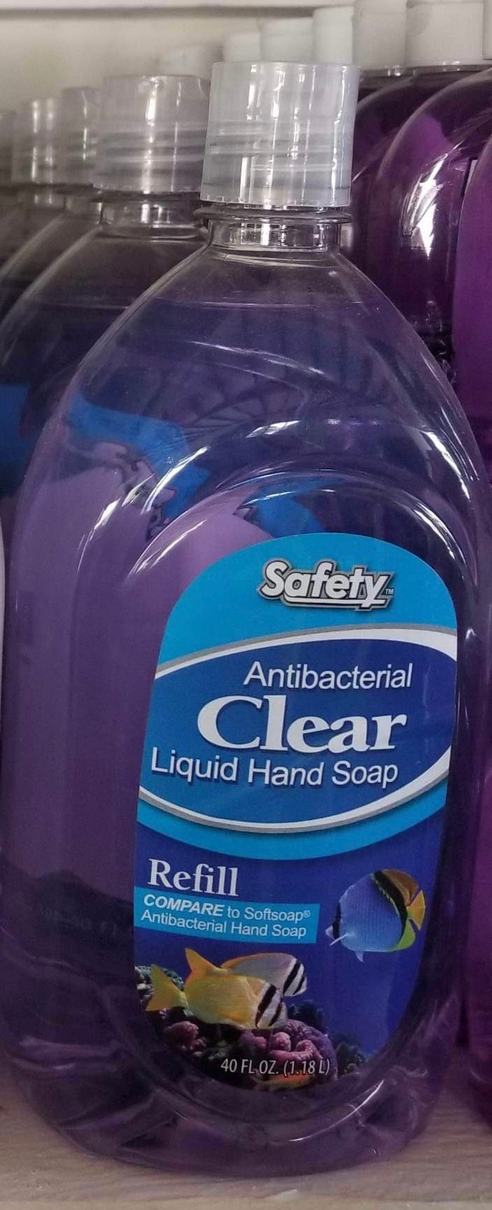Safety Hand Soap-antibacterial CLEAR