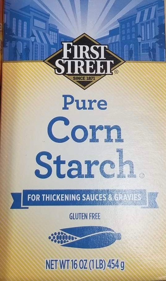 Pure Corn Starch (gluten free)