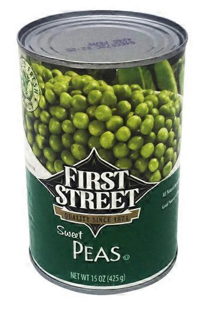 First Street Sweet Peas 425g