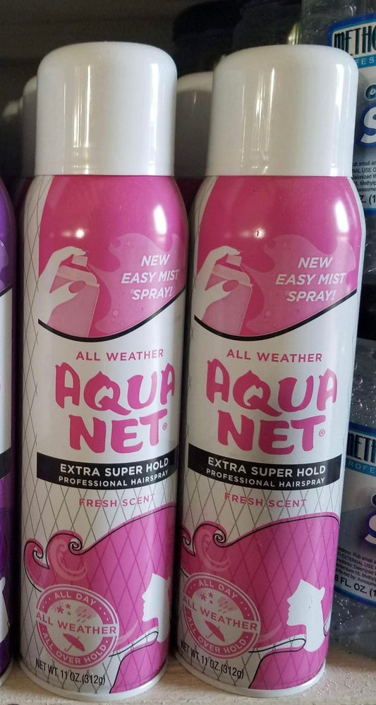 Aqua Net-extra super hold-fresh scent