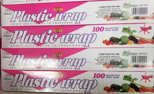 Plastic Wrap-100 square feet