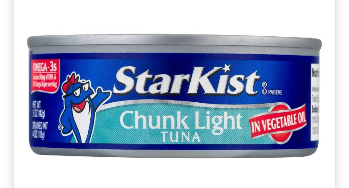 StarKist Chunk Light Tuna in Vegetable Oil - 5oz