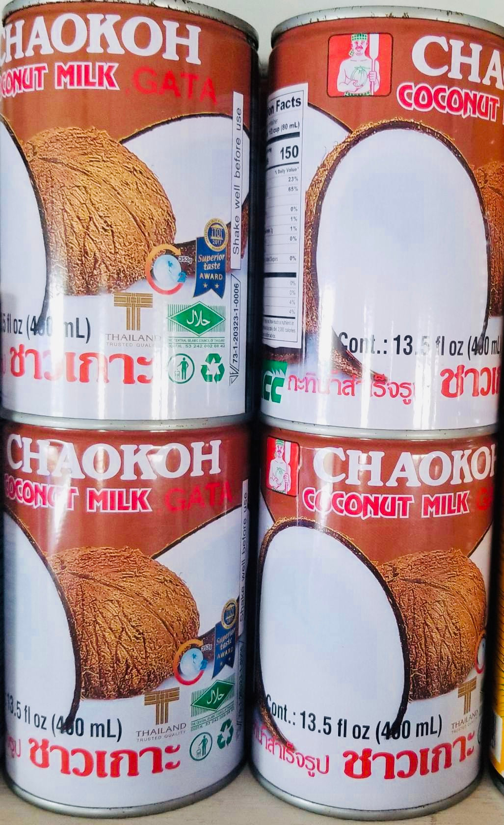 Chaokoh-Coconut Milk- 400ml